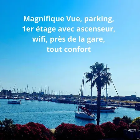 A L'abordage Sete, Gare, Parking Apartment