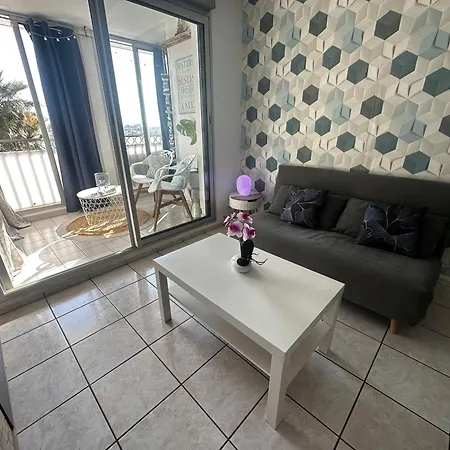 Apartment A L'abordage Sete, Gare, Parking *
